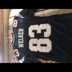 Authentic Stitched Reebok Wes Welker Jersey